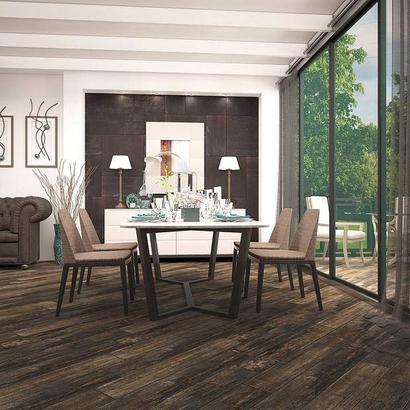 Burnwood Brown 15x90 Porcellanato Πλακάκι Τύπου Ξύλου