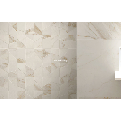 Calacatta Gold Top Decor 30x90cm Πλακάκι εσωτερικού χώρου Λευκή μάζα

    Πλακάκι εσωτερικού χώρου Λευκή μάζα, με σατινέ επιφάνεια υψηλής ευκρίνειας
    Διαστάσεις: 30Χ90cm
    Κιβώτιο: 1,08 Μ2 = 4 τεμάχια
    Παλέτα: 48,60 Μ2 = 45 κιβώτια
    Κατάλληλο για τοίχο και για δάπεδο μπάνιου