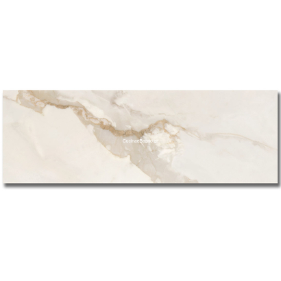 Calacatta Gold 30x90 cm Πλακάκι Τοίχου Λευκό Σατινέ Α ποιότητας