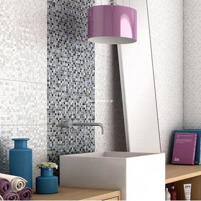 Andros Bianco 25x50 Πλακάκι Τοίχου Κουζίνας / Λουτρού (I)