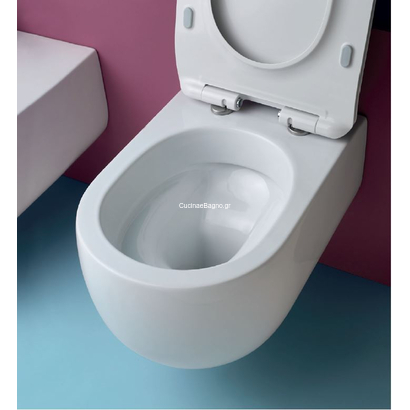 Kerasan Flo Norim 54x37 Λεκάνη Κρεμαστή 311101