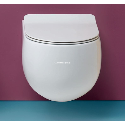 Kerasan Flo Norim 54x37 Λεκάνη Κρεμαστή 311101