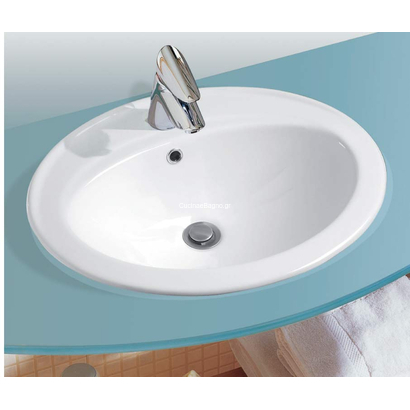 Klp Petra Νιπτήρας 56x48 Ένθετος 4413033