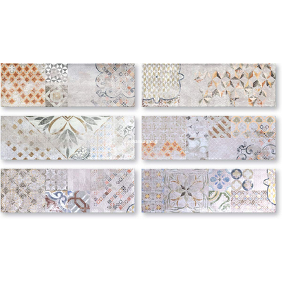 Nube Mix Decor 20x60 cm Πλακάκι Τοίχου Ντεκόρ Α' ποιότητας