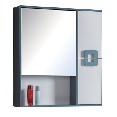 Gloria Hotel 80x80 Ντουλάπι Μπάνιου Με Καθρέπτη 80-2130