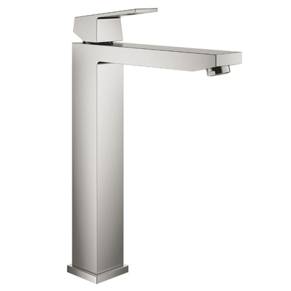 Grohe Eurocube XL-Size 23406DC0 SuperSteel Μπαταρία Νιπτήρος Ελεύθερης Τοποθέτησης