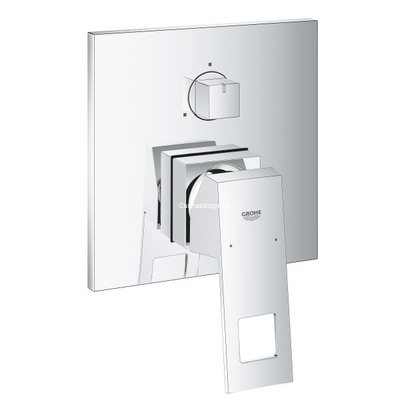 Grohe Eurocube 24094000 Χρωμέ Εξωτερικό Μέρος Μίκτη 3 Ροών