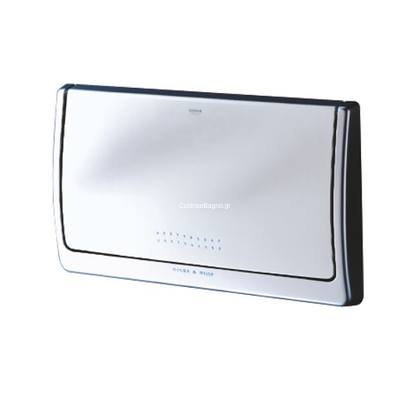 Grohe 37053 000 Χρωμέ Classic Μίας Λειτουργίας Πλακέτα Ενεργοποίησης Καζανακιού Οριζόντια