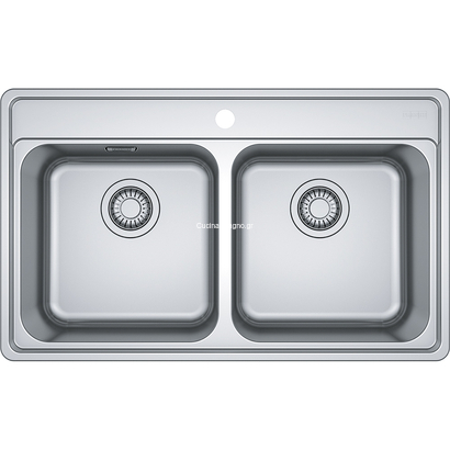 Franke Bell BCX 620-35-35 Νεροχύτης Inox 79x48 Λείος 101.0517.509
