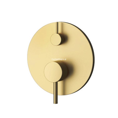 Karag Μίκτης Διπλός Εντοιχισμού Χρυσός Artemis ORO BM34F02C