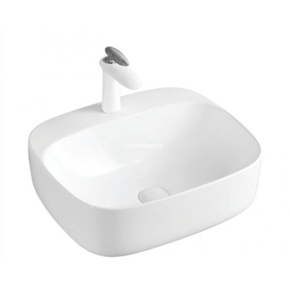 Gloria Selina 50x42 Νιπτήρας Επιτραπέζιος Πορσελάνης 83-8550