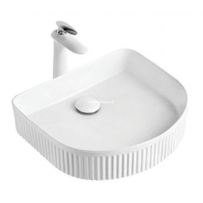 Gloria Tuingo 42x37 Νιπτήρας Επιτραπέζιος Πορσελάνης 83-8632