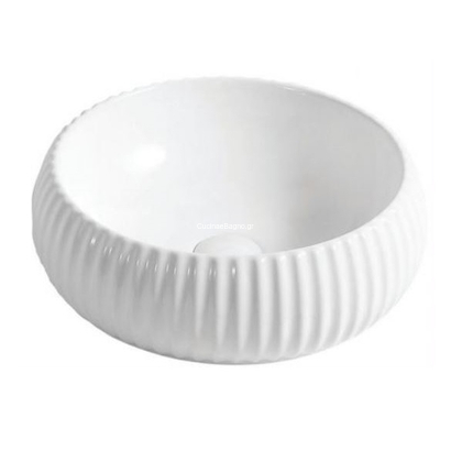 Gloria Prestige 40x40 Νιπτήρας Επιτραπέζιος Πορσελάνης 83-8579