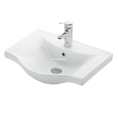 Karag BASIC 7055 55x45 Νιπτήρας Επίπλου & Κρεμαστός