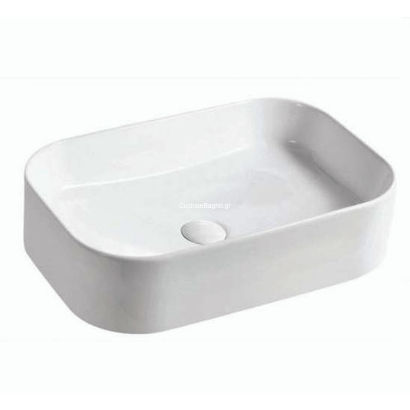 Gloria Pronto 55x37 Νιπτήρας Επιτραπέζιος Πορσελάνης 83-8629