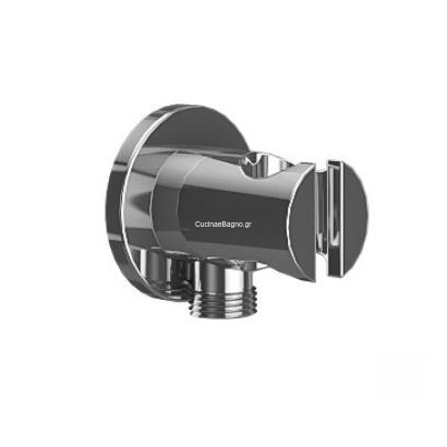 KARAG AC05003 CHROME Στήριγμα Παροχή Ντους Χρωμέ