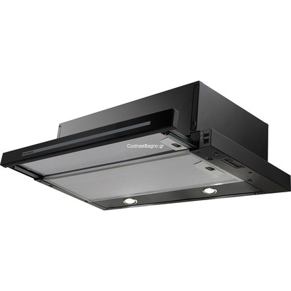 Franke SMART GLASS FSM 601BL/GL/2 Crystal Black Απορροφητήρας Συρόμενος 315.0737.227