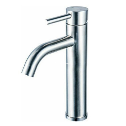 KARAG Artemis INOX 304 SATIN B205A02 Μπαταρία Νιπτήρα Επιτραπέζια Σατινέ