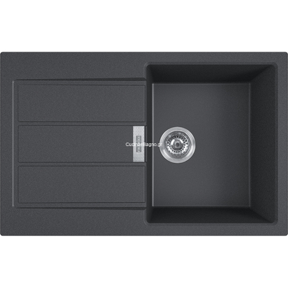 Franke Sirius 2.0 611-78 Carbon Black 78x50 Νεροχύτης 143.0644.090
