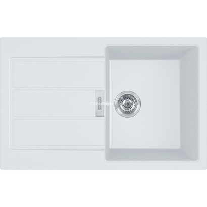 Franke Sirius 2.0 611-78 Polar White 78x50 Νεροχύτης 143.0644.092