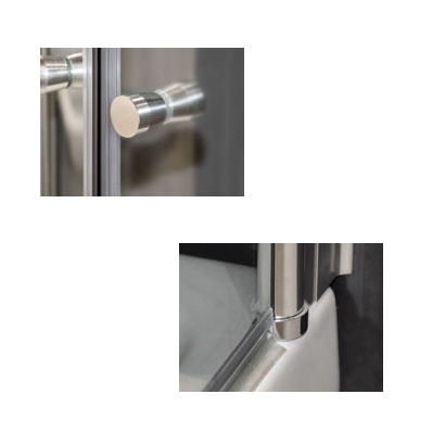 Karag S28 85x85x190 Cm Καμπίνα Ντουζιέρας Τετράγωνη Ανοιγόμενη