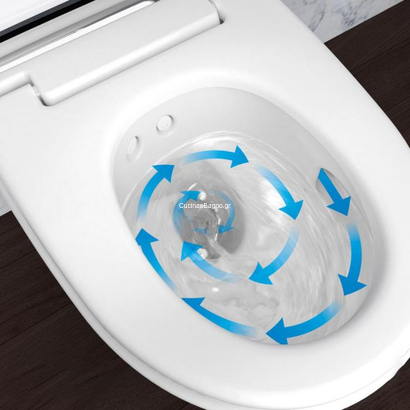 Geberit Aquaclean Mera Classic Χρωμέ Λεκάνη Κρεμαστή Με Soft Close Κάλυμμα