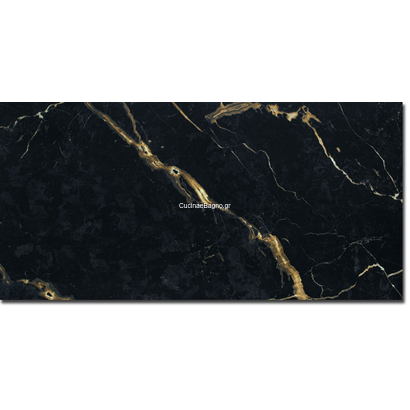 Black Prada 60x120 High Glossy Nano Porcellanato Rettificato Δαπέδου - Τοίχου
