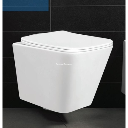 Klp Annabella Rimless 48,8cm Λεκάνη Κρεμαστή 4450115