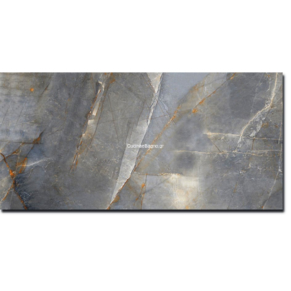 Blue Jasto Dark 60x120 Porcellanato Rettificato High Gloss