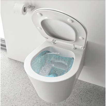 Sanitana Glam 52,5cm Λεκάνη Κρεμαστή Rimless 266212R