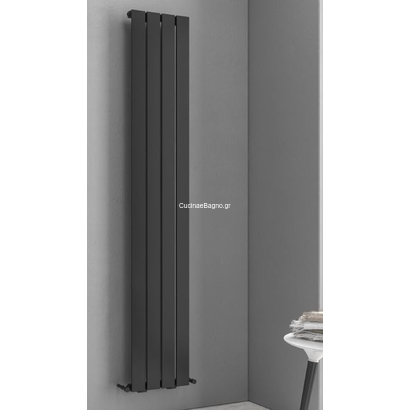 Karag Marcello 1800 Nero 31x180 Μαύρο Θερμαντικό Σώμα Μπάνιου