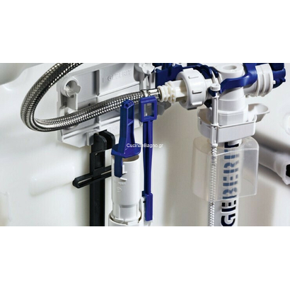 Geberit 111.796.00.1 SIGMA DUOFIX (8 cm) Καζανάκι εντοιχισμένο κρεμαστής λεκάνης για γυψοσανίδα 114cm