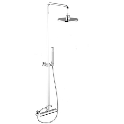 Teorema Lab Στήλη Με Μπαταρία Ντουσιέρας Χρωμέ 9315269