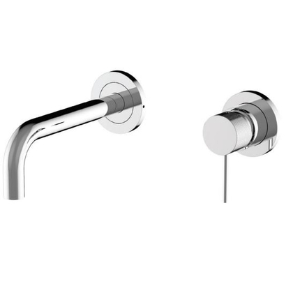 Teorema Lab Χρωμέ Μπαταρία Νιπτήρα Επίτοιχη Εντοιχισμού 933181