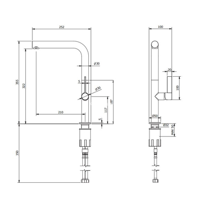 Teorema Lea Steel Μπαταρία Κουζίνας Ανοξείδωτη 218170