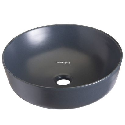 GLORIA Solante-4 Νιπτήρας 42x42 Επιτραπέζιος Blue Matt 83-8428