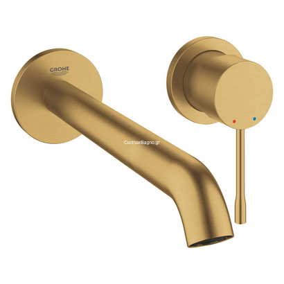 Grohe Essence L-Size 29193GN1 Brushed Cool Sunrise Μπαταρία Νιπτήρος Εντοιχιζόμενη Εξωτερικό Μέρος