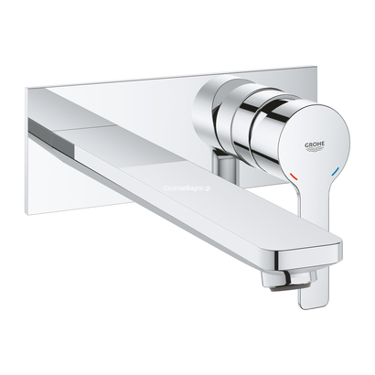 Grohe Lineare L-Size 23444001 Χρωμέ Νιπτήρος Εντοιχιζόμενη Εξωτερικό μέρος