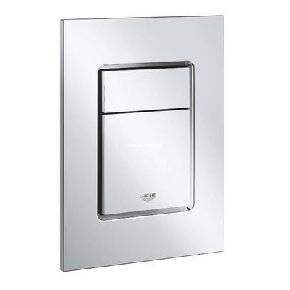 Grohe 37535000 Chrome Skate Cosmopolitan S Πλακέτα Καζανακιού Διπλής Ροής Κάθετη