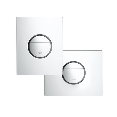 Grohe 38765000 Chrome Nova Cosmopolitan Πλακετα Καζανάκιου Διπλής Λειτουργίας Αναστρεφόμενη