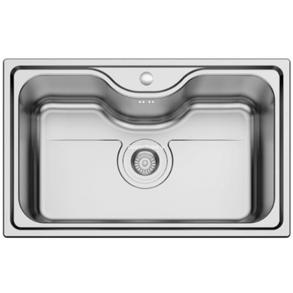 Karag BL627 Νεροχύτης 80x50 Ανοξείδωτος