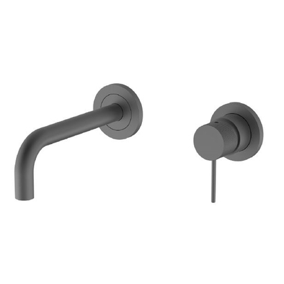 Teorema Lab Graphite (Ανθρακί) Μπαταρία Νιπτήρα Εντοιχισμού Επίτοιχη 223181