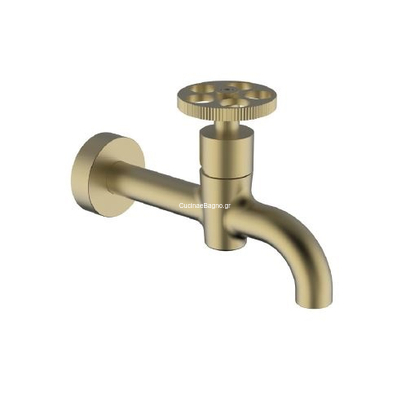 Teorema PROGRAME ONE Soft Brass Μπαταρία Νιπτήρα Επίτοιχη 321029