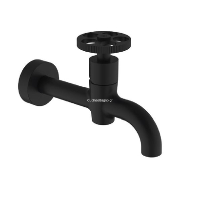 Teorema PROGRAME ONE Black Matt Μπαταρία Νιπτήρα Επίτοιχη 631029