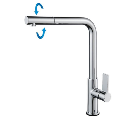 KLS Una Μπαταρία Κουζίνας Χρωμέ 699022