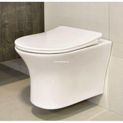 Klp Boka Rimless 48,5cm Λεκάνη Κρεμαστή 4450121