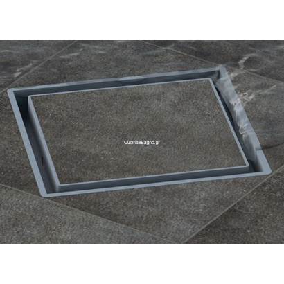 MaxiFlow Line Elit 10x10 Σιφόνι Τετράγωνο Για Πλακάκι 1253205