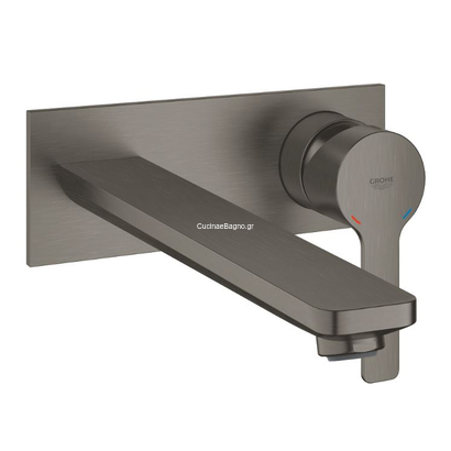 Grohe Lineare L-Size 23444AL1 Brushed Hard Graphite Νιπτήρος Εντοιχιζόμενη Εξωτερικό μέρος