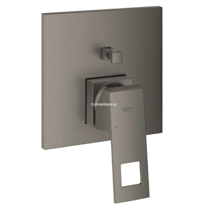 Grohe Eurocube 24062AL0 Brushed Hard Graphite Εξωτερικό Μέρος Μίκτη 2 Ροών