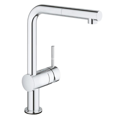 Grohe Minta TOUCH L 31360001 Ηλεκτρονική Μπαταρία Κουζίνας Ντους